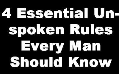 Navigating Social Grace: 4 Essential Unspoken Rules Every Man Should Know